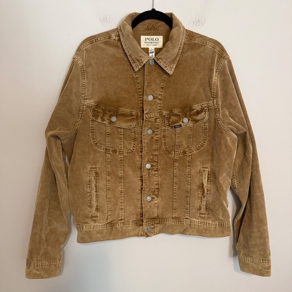Ralph Lauren Other - NWT Polo Ralph Lauren Stretch Corduroy Trucker Jacket L classic western heritage
